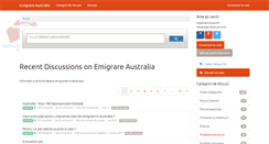 Desktop Screenshot of emigrareaustralia.info